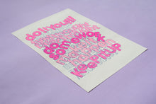 Load image into Gallery viewer, Do!! You!!! Motivational Battles A3 Print
