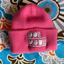 Load image into Gallery viewer, First Thought Pink Beanie
